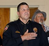 Lemoore Chief of Police Darrel Smith at Friday's (Sept. 27) Kings County Public Safety Appreciation Luncheon.